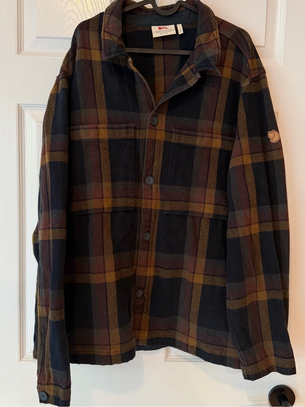 Fjallraven Men's Plaid Lightweight Shirt Jacket Flannel